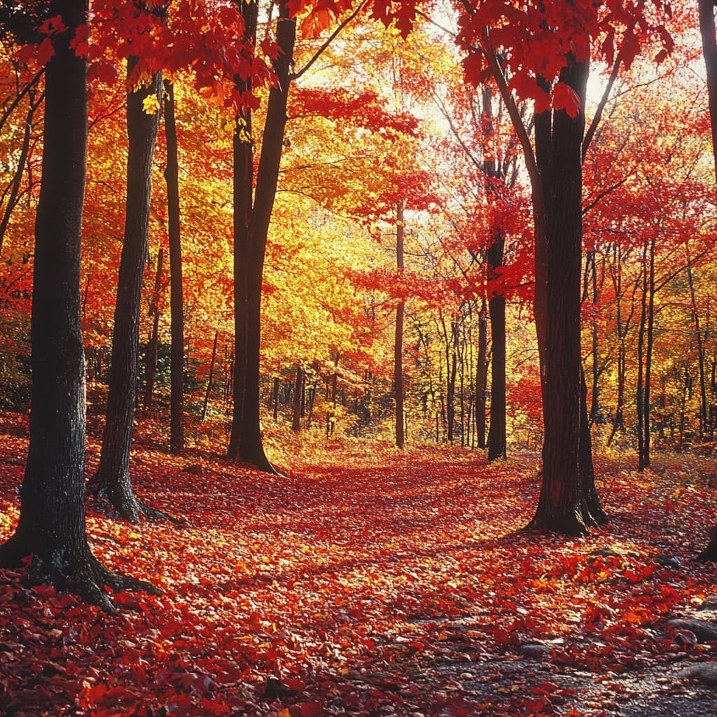 Peaceful forest path representing the healing journey